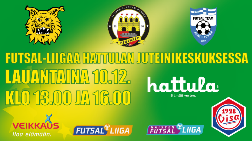 Ilves FS vie Futsal-Liigan ottelunsa Hattulaan