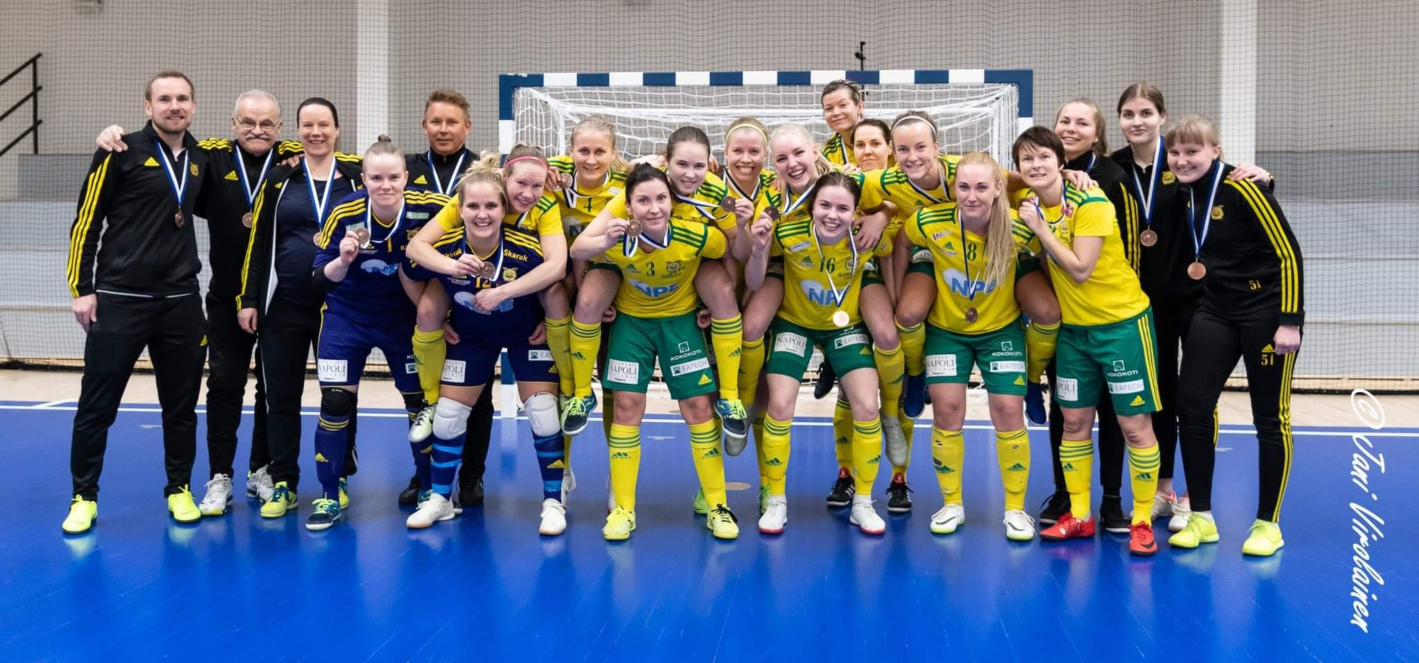 Ilvekselle pronssia!